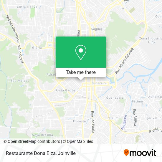 Restaurante Dona Elza map
