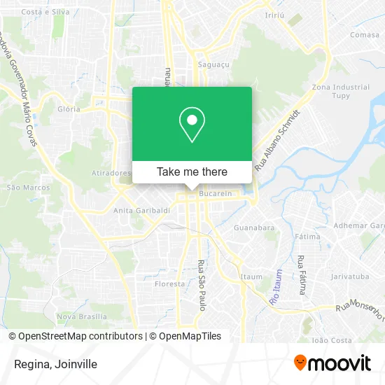 Regina map