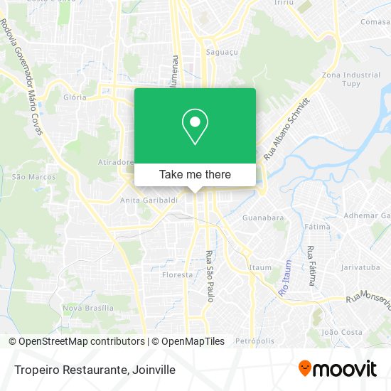 Tropeiro Restaurante map