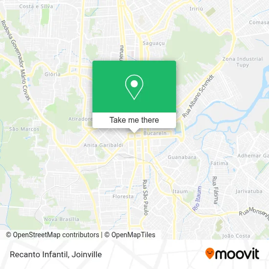 Recanto Infantil map
