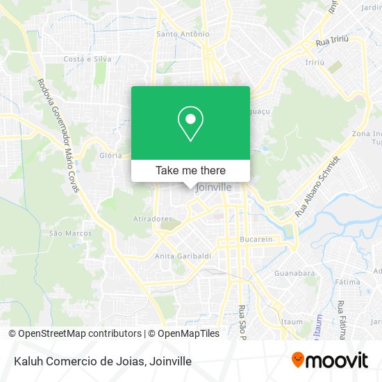 Kaluh Comercio de Joias map