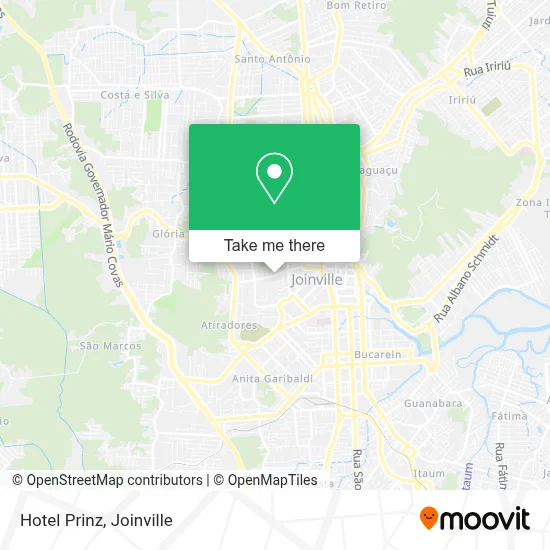 Hotel Prinz map