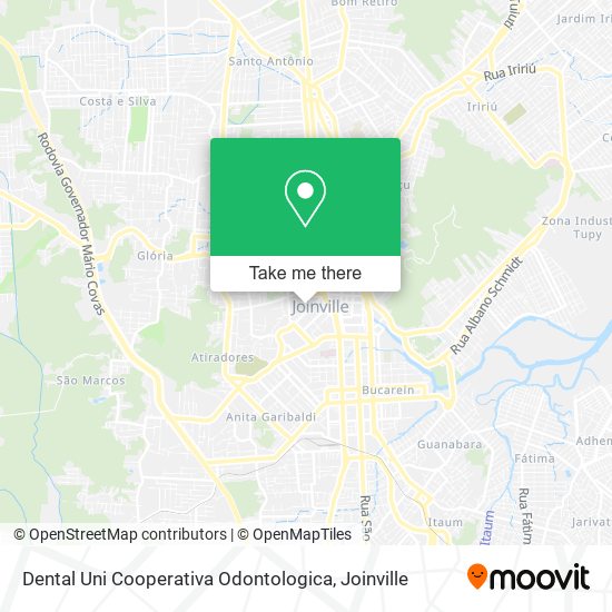 Dental Uni Cooperativa Odontologica map