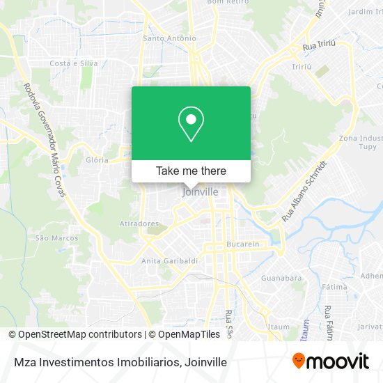 Mza Investimentos Imobiliarios map
