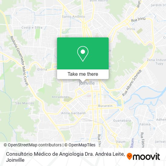 Consultório Médico de Angiologia Dra. Andréa Leite map