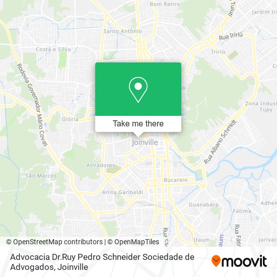 Mapa Advocacia Dr.Ruy Pedro Schneider Sociedade de Advogados