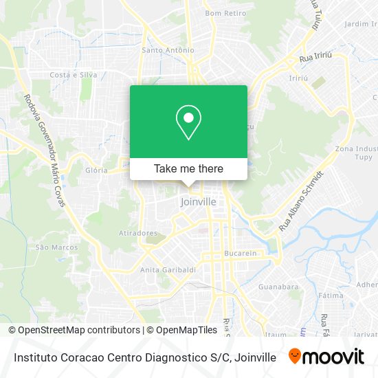 Instituto Coracao Centro Diagnostico S / C map