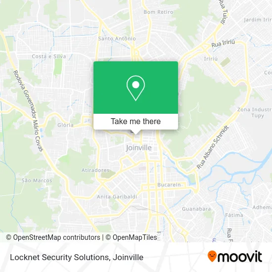 Locknet Security Solutions map