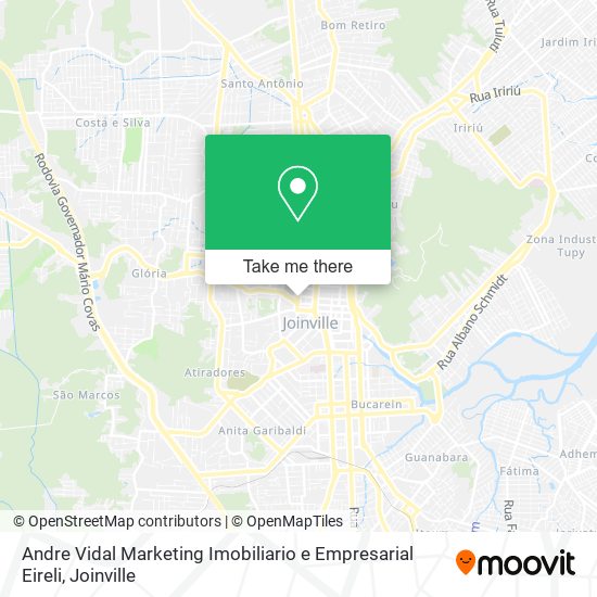 Andre Vidal Marketing Imobiliario e Empresarial Eireli map