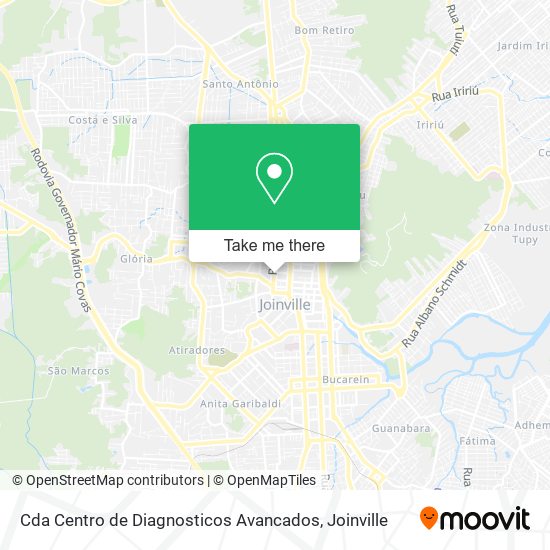 Cda Centro de Diagnosticos Avancados map