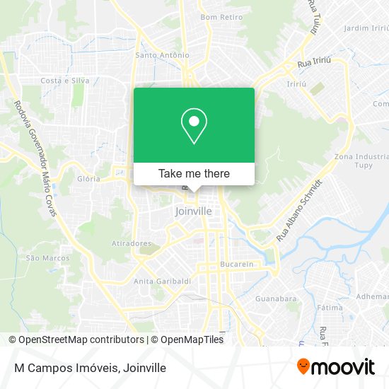 M Campos Imóveis map