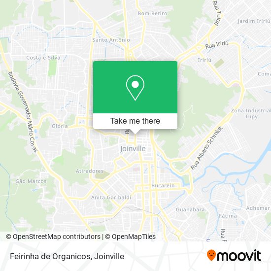 Feirinha de Organicos map