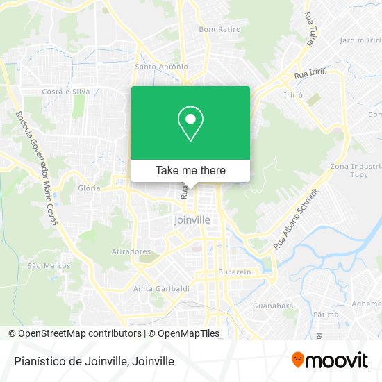 Pianístico de Joinville map