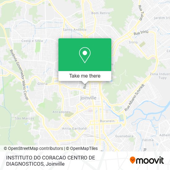 INSTITUTO DO CORACAO CENTRO DE DIAGNOSTICOS map