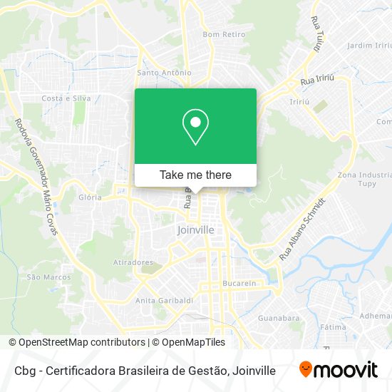 Cbg - Certificadora Brasileira de Gestão map