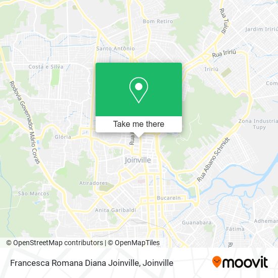 Francesca Romana Diana Joinville map