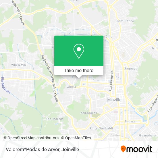 Valorem*Podas de Arvor map