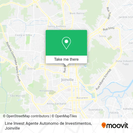 Line Invest Agente Autonomo de Investimentos map