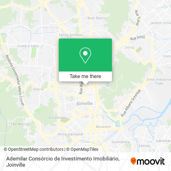 Ademilar Consórcio de Investimento Imobiliário map