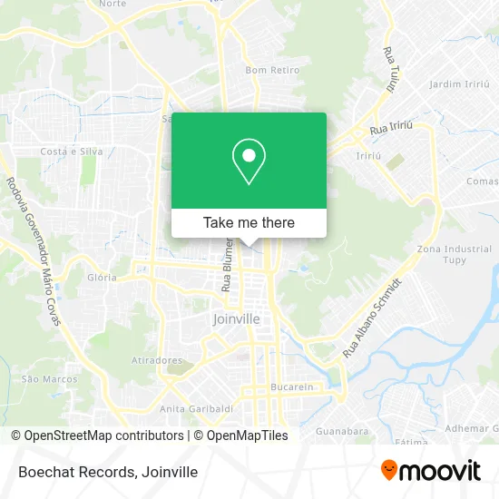 Boechat Records map