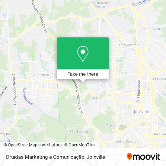 Mapa Druidas Marketing e Comunicação