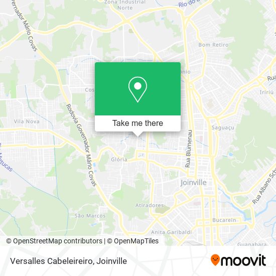 Versalles Cabeleireiro map