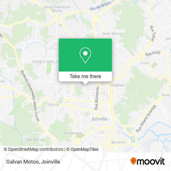 Galvan Motos map