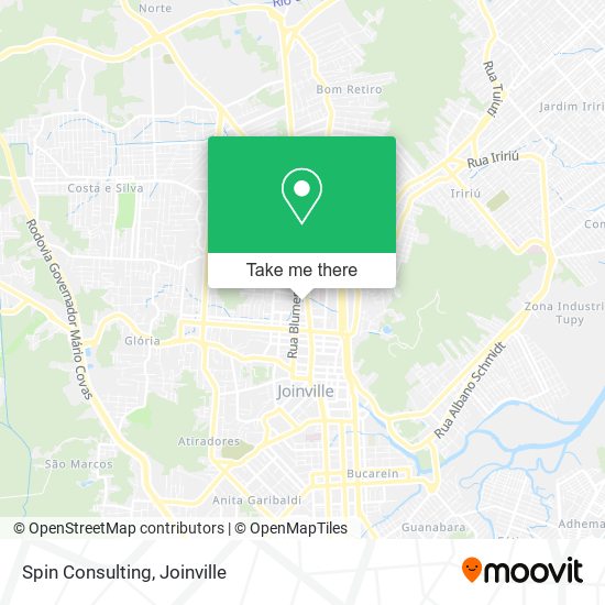 Spin Consulting map