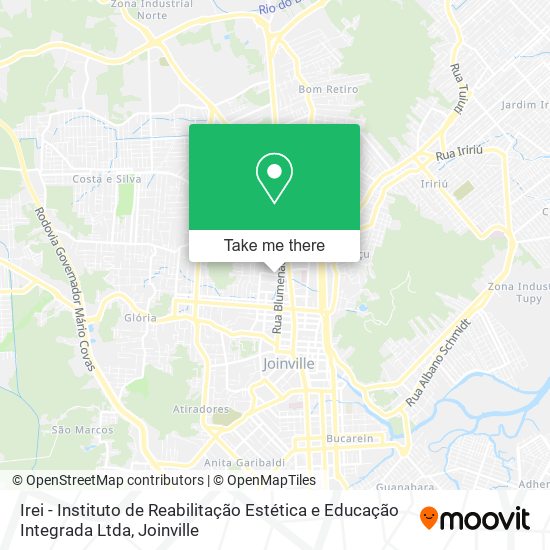 Irei - Instituto de Reabilitação Estética e Educação Integrada Ltda map