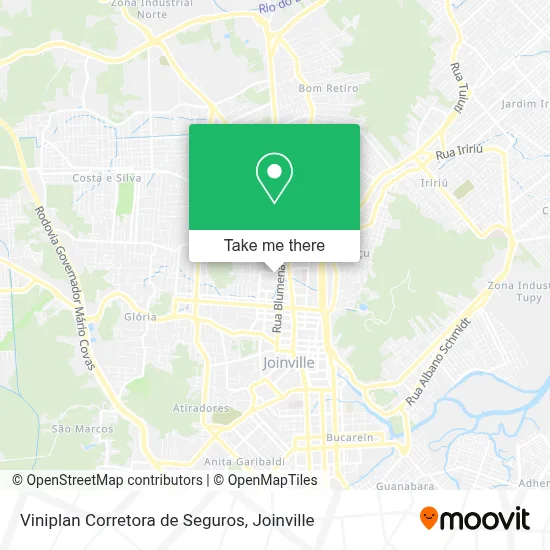 Viniplan Corretora de Seguros map