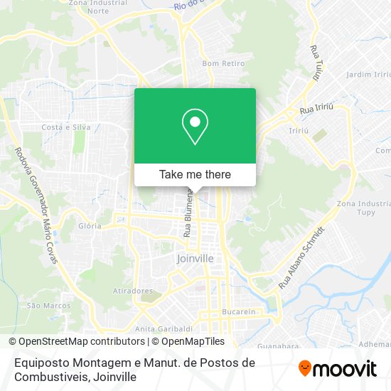 Mapa Equiposto Montagem e Manut. de Postos de Combustiveis