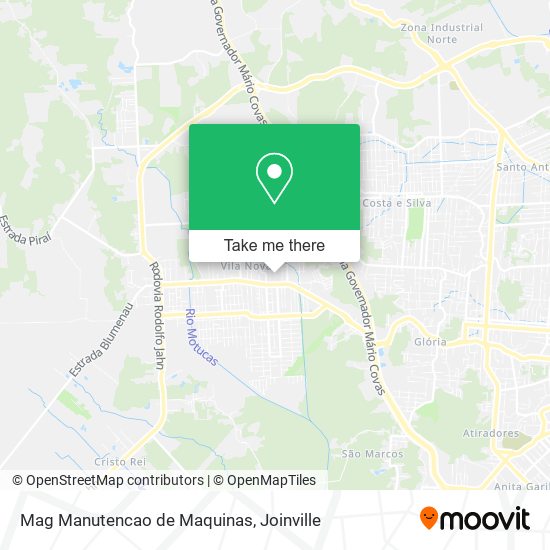 Mag Manutencao de Maquinas map