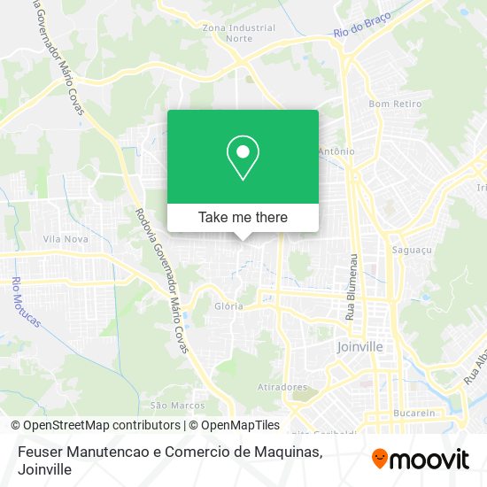 Feuser Manutencao e Comercio de Maquinas map