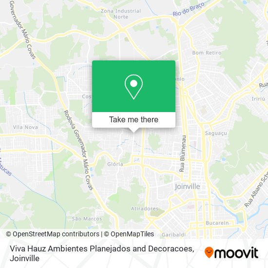 Viva Hauz Ambientes Planejados and Decoracoes map