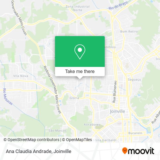 Ana Claudia Andrade map