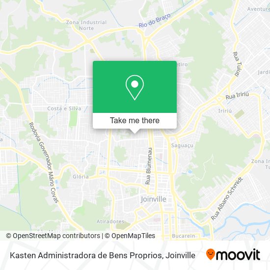 Kasten Administradora de Bens Proprios map