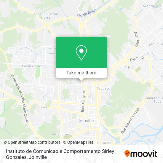 Instituto de Comunicao e Comportamento Sirley Gonzales map