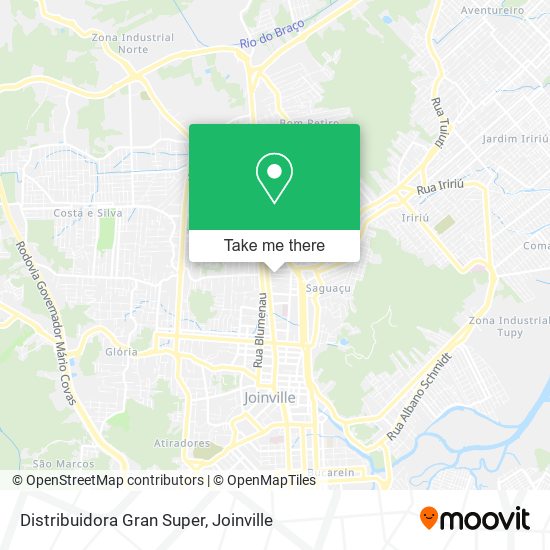 Distribuidora Gran Super map
