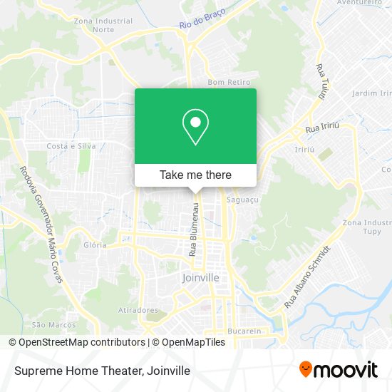 Supreme Home Theater map