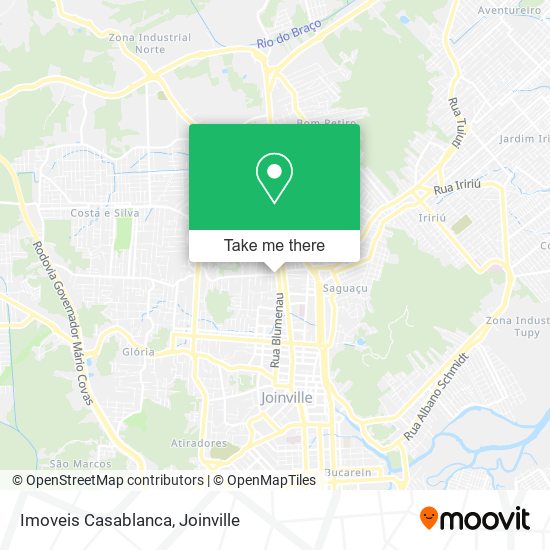 Imoveis Casablanca map