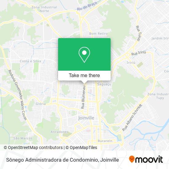 Sônego Administradora de Condomínio map