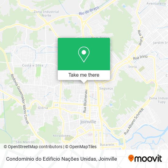 Condomínio do Edifício Nações Unidas map