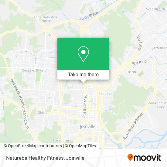 Natureba Healthy Fitness map