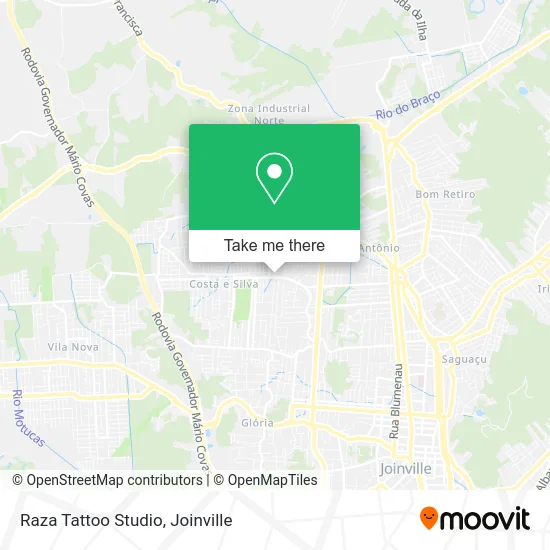 Raza Tattoo Studio map