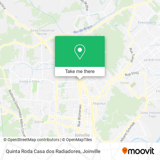 Quinta Roda Casa dos Radiadores map