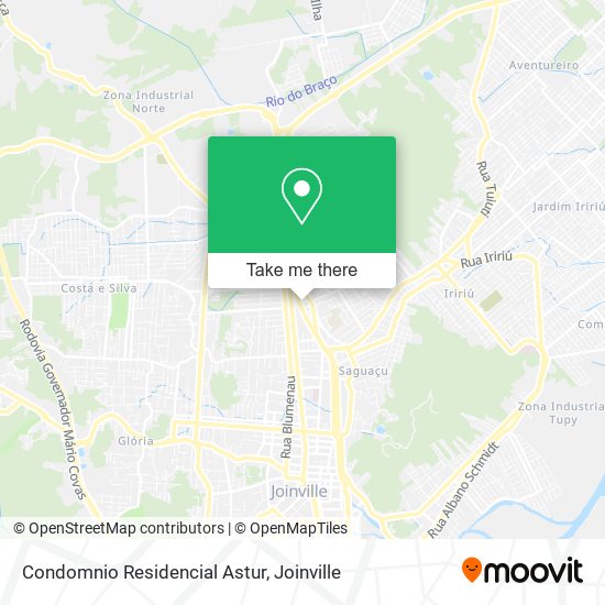 Condomnio Residencial Astur map