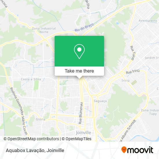 Aquabox Lavação map