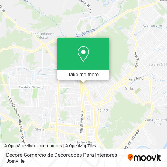 Decore Comercio de Decoracoes Para Interiores map