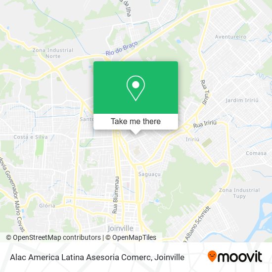 Alac America Latina Asesoria Comerc map