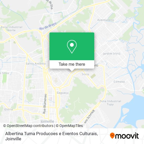 Albertina Tuma Producoes e Eventos Culturais map